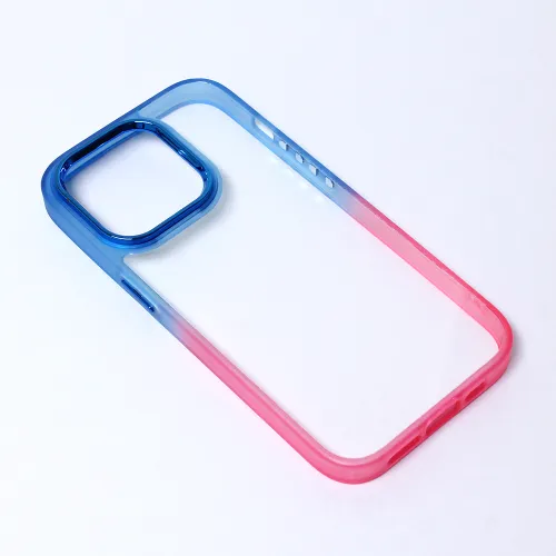 Futrola - maska Colorful Acrylic za iPhone 14 Pro 6.1 plava.