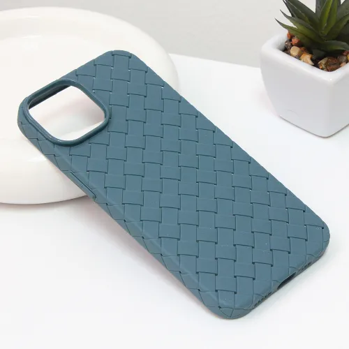 Futrola - maska Weave case za iPhone 14 6.1 svetlo zelena.