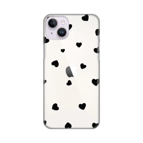 Silikonska futrola - maska print Skin za iPhone 14 Plus 6.7 Hearts.