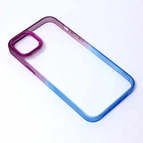 Futrola - maska Colorful Acrylic za iPhone 14 Plus 6.7 ljubicasta.