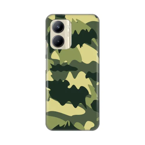 Silikonska futrola - maska print Skin za Realme C33 Army.