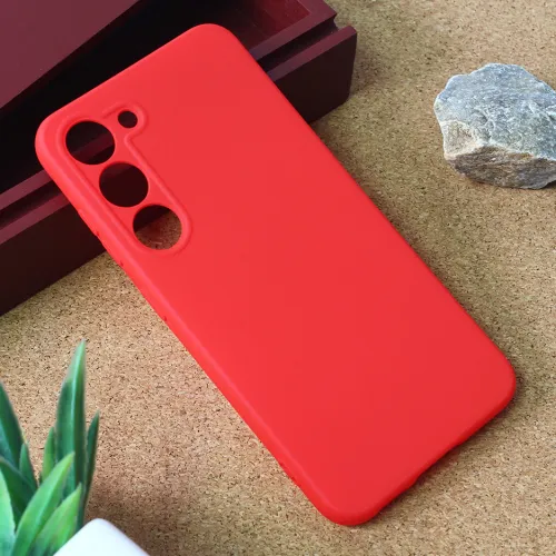 Futrola - maska Teracell Giulietta za Samsung S916B Galaxy S23 Plus mat crvena.
