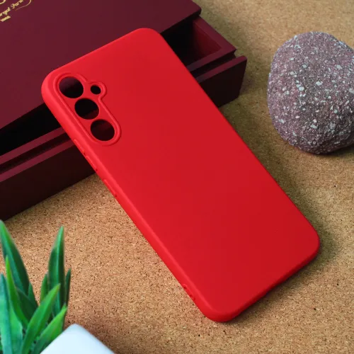 Futrola - maska Teracell Giulietta za Samsung Galaxy A34 5G 5G mat crvena.
