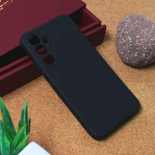 Futrola - maska Teracell Giulietta za Samsung A546B Galaxy A54 5G mat crna.