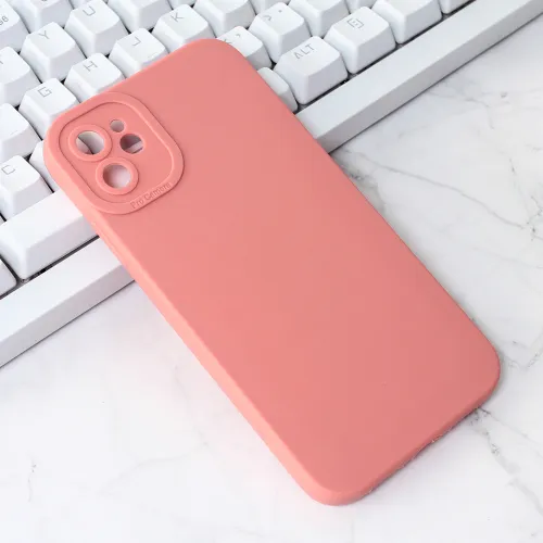 Futrola - maska Silikon Pro Camera za iPhone 11 6.1 roze.
