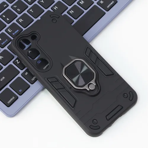 Futrola - maska Cube Ring za Samsung S916 Galaxy S23 Plus crna.