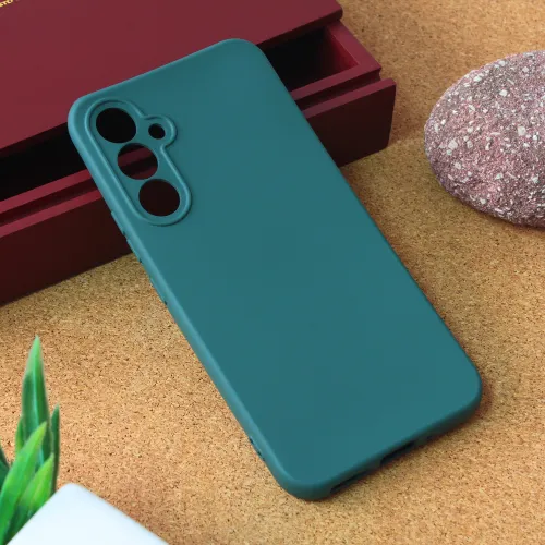 Futrola - maska Teracell Giulietta za Samsung A546B Galaxy A54 5G mat zelena.