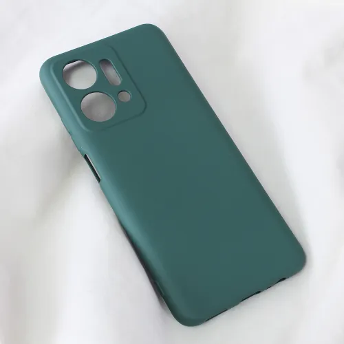 Futrola - maska Teracell Soft Velvet za Huawei Honor X7a tamno zelena.