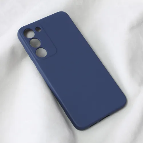 Futrola - maska Teracell Soft Velvet za Samsung S916B Galaxy S23 Plus tamno plava.