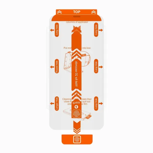 Zaštino staklo (glass) 2.5D dust free za iPhone 12 Pro Max 6.7 crni.