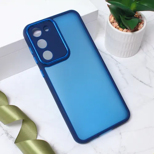 Futrola - maska Shining Camera za Samsung S916B Galaxy S23 Plus plava.