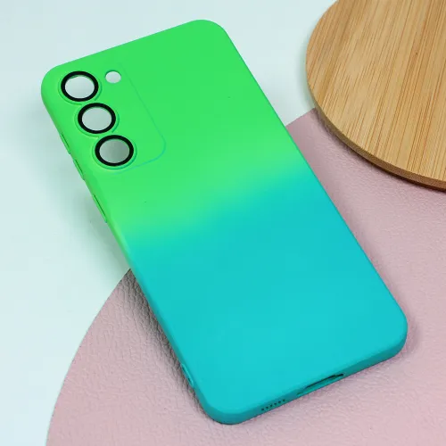 Futrola - maska Rainbow Spring za Samsung S916B Galaxy S23 Plus zeleno svetlo plava.