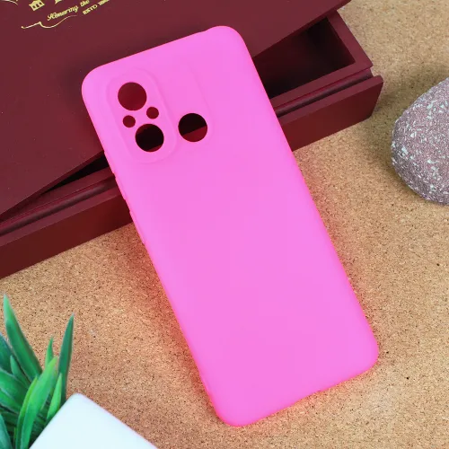 Futrola - maska Teracell Giulietta za Xiaomi Redmi 12C mat pink.