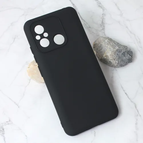 Futrola - maska Nano Silikon za Xiaomi Redmi 12C crna.