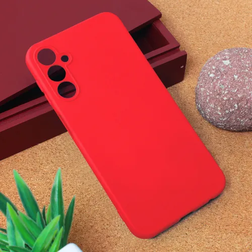 Futrola - maska Teracell Giulietta za Samsung A245 Galaxy A24 4G mat crvena.