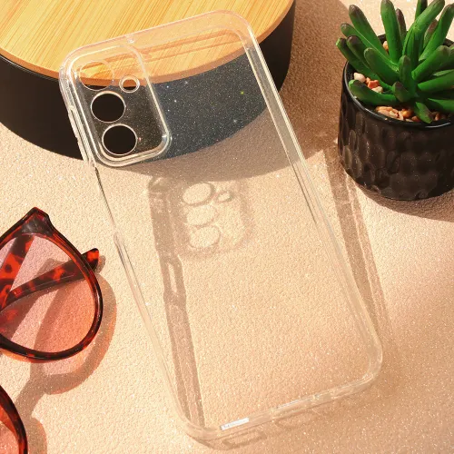 Futrola - maska Sparkle Dust za Samsung A245 Galaxy A24 4G 4G/5G Transparent.