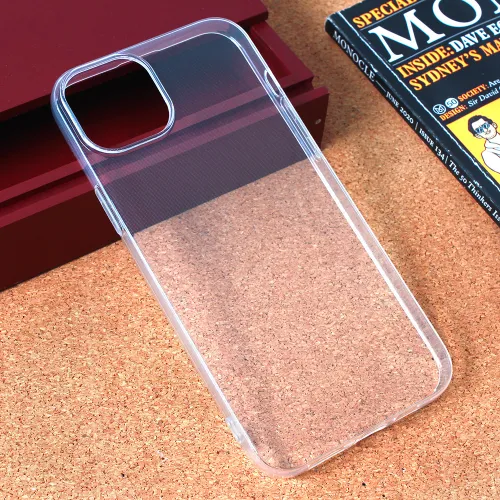 Silikonska futrola - maska Ultra Thin za iPhone 15 Plus 6.7 Transparent.