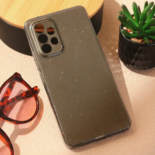 Futrola - maska Sparkle Dust za Samsung A536 Galaxy A53 5G crna.