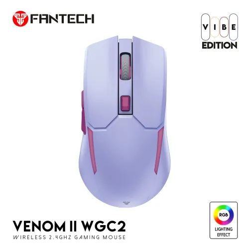 Mis Wireless Gaming Fantech WGC2 Venom II ljubicasti.