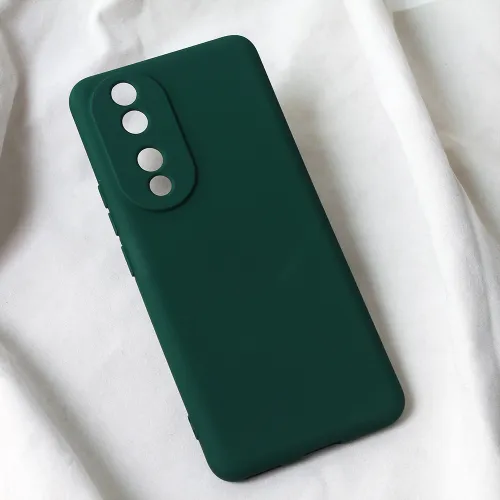 Futrola - maska Teracell Soft Velvet za Huawei Honor 90 tamno zelena.