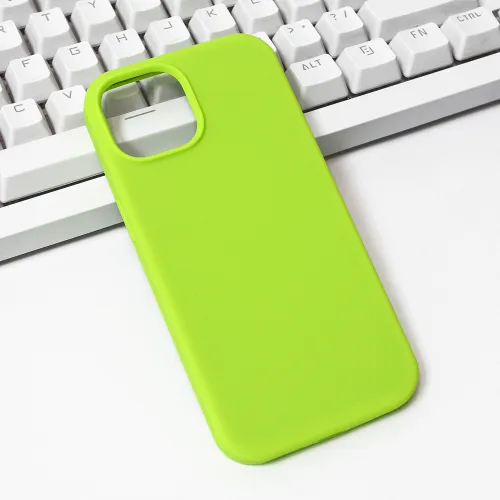 Futrola - maska Summer color za iPhone 15 6.1 neon zuta.