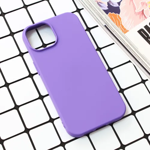 Futrola - maska Nano Silikon za iPhone 15 6.1 ljubicasta.