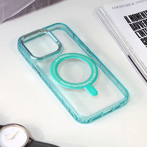 Futrola - maska Frame Magsafe za iPhone 14 Pro 6.1 plava.