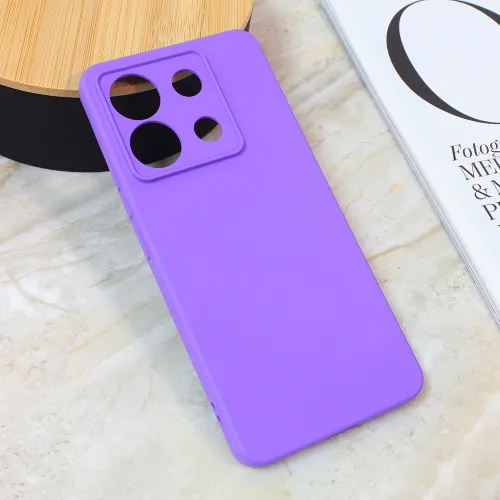 Futrola - maska Teracell Giulietta za Xiaomi Redmi Note 13 Pro 5G (EU) mat ljubicasta.