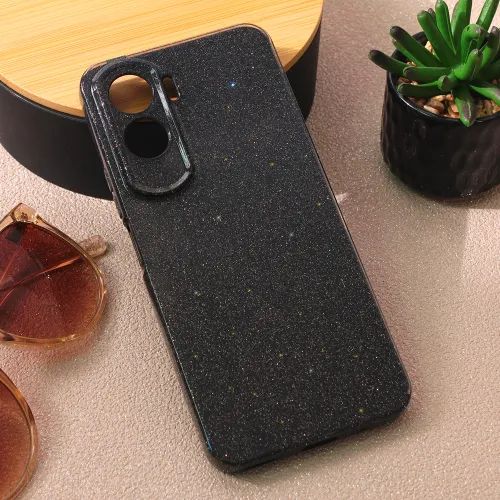 Futrola - maska Sparkle Dust za Huawei Honor 90 Lite crna.