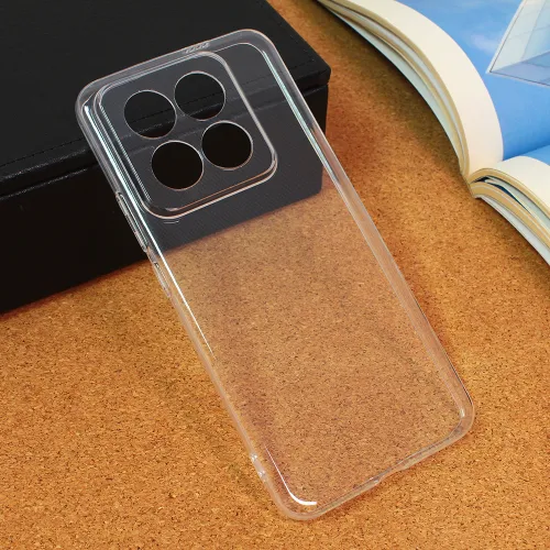 Silikonska futrola - maska Ultra Thin za Xiaomi 14 Pro Transparent.