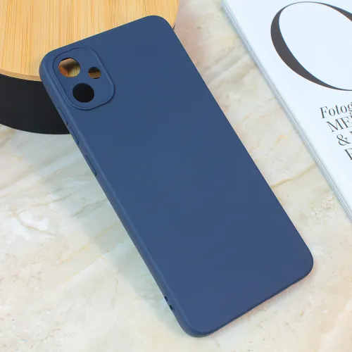 Futrola - maska Teracell Giulietta za Samsung A055 Galaxy A05 mat tamno plava.