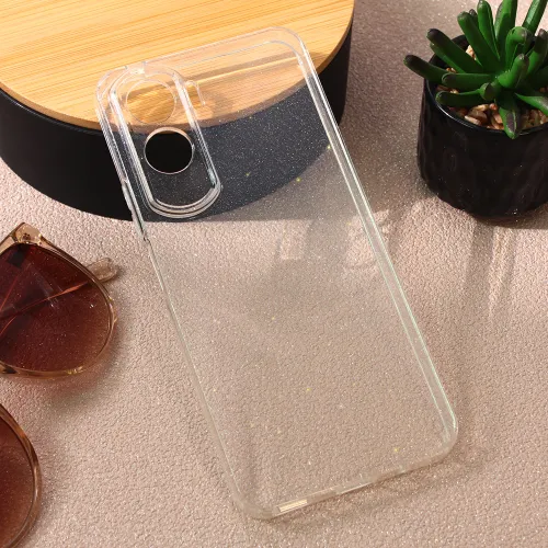 Futrola - maska Sparkle Dust za Huawei Honor 90 Lite Transparent.