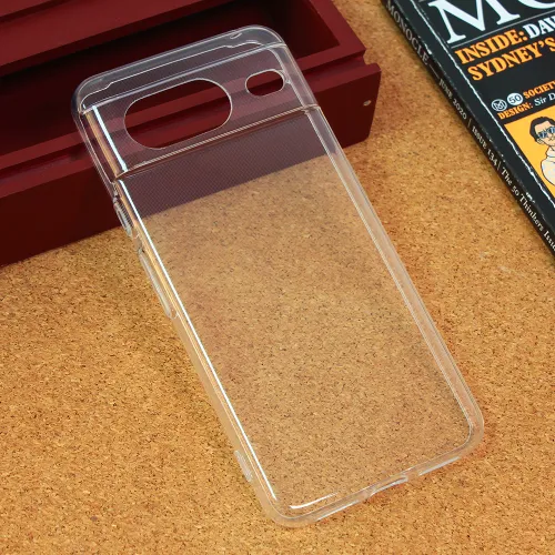 Silikonska futrola - maska Ultra Thin za Google Pixel 8 Transparent.