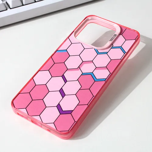 Futrola - maska Honeycomb Color za Xiaomi Redmi 12C type 2.