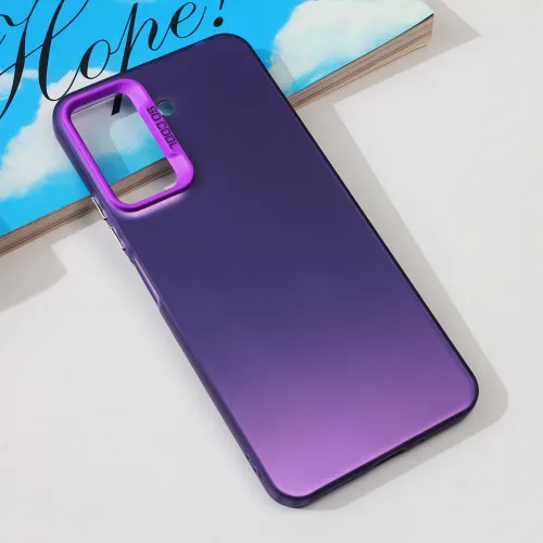 Futrola - maska Clear za Xiaomi Redmi 13C ljubicasta.