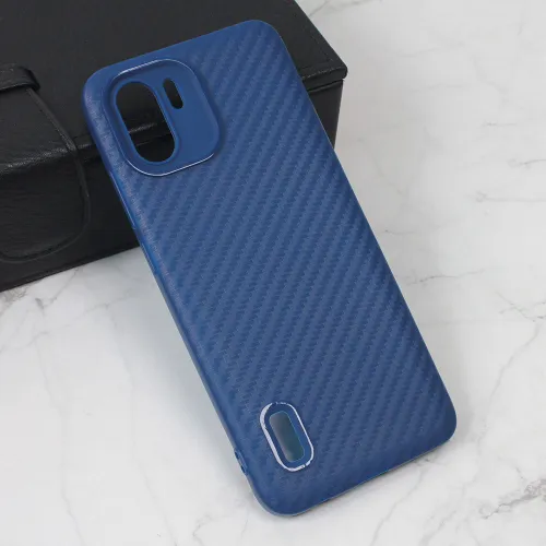 Futrola - maska Carbon Stripe za Xiaomi Redmi A1 plava.