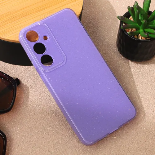 Futrola - maska Sparkle Dust za Samsung S926B Galaxy S24 Plus ljubicasta.