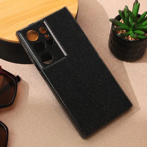 Futrola - maska Sparkle Dust za Samsung S928B Galaxy S24 Ultra crna.