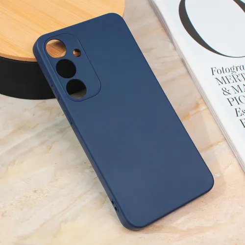 Futrola - maska Teracell Giulietta za Samsung S926B Galaxy S24 Plus mat tamno plava.