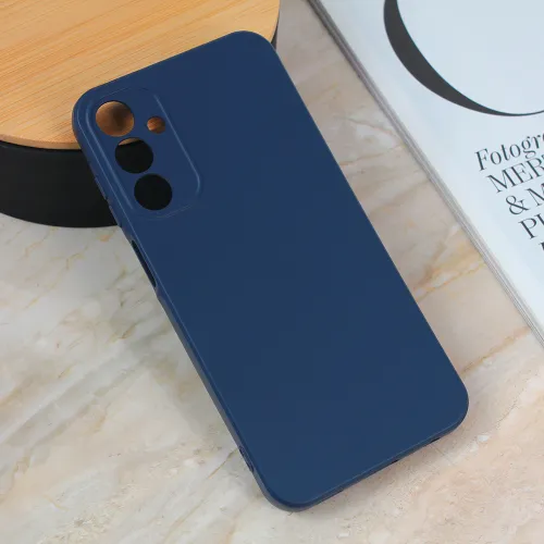 Futrola - maska Teracell Giulietta za Samsung A156 Galaxy A15 5G mat tamno plava.