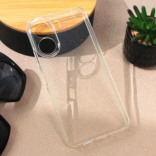 Futrola - maska Sparkle Dust za Xiaomi Redmi 13C Transparent.