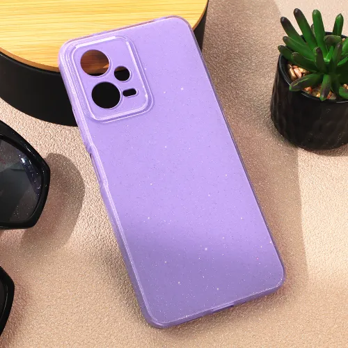 Futrola - maska Sparkle Dust za Xiaomi Redmi Note 12 5G (EU) ljubicasta.