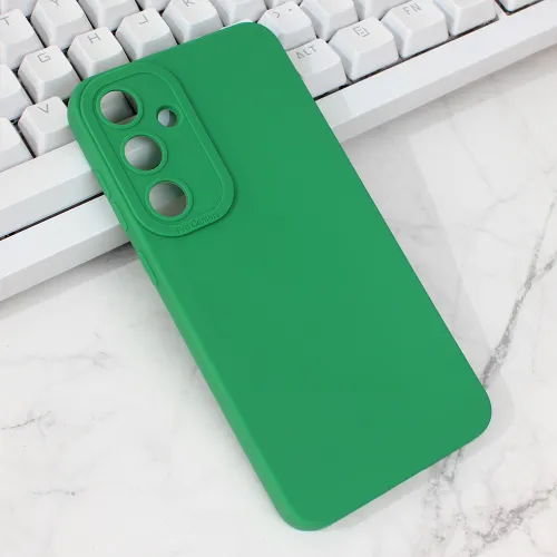 Futrola - maska Silikon Pro Camera za Samsung S926B Galaxy S24 Plus zelena.