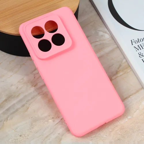 Futrola - maska Teracell Giulietta za Xiaomi 14 Pro mat roze.