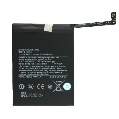 Baterija standard za Xiaomi Mi A2 BN36.
