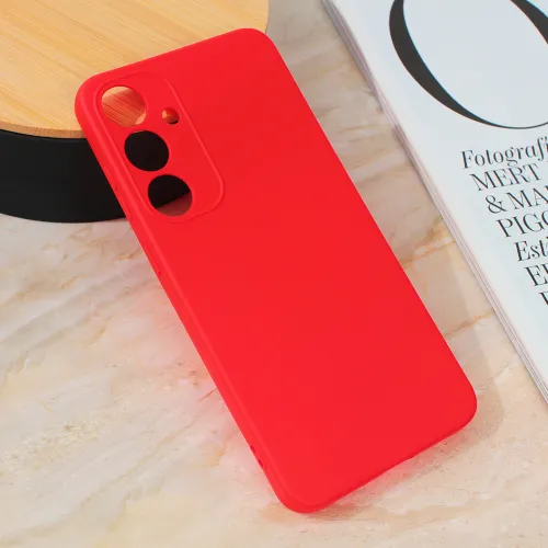 Futrola - maska Teracell Giulietta za Samsung S926B Galaxy S24 Plus mat crvena.