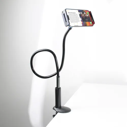 Fleksibilni desktop drzac za mobilni telefon tip3 crni.