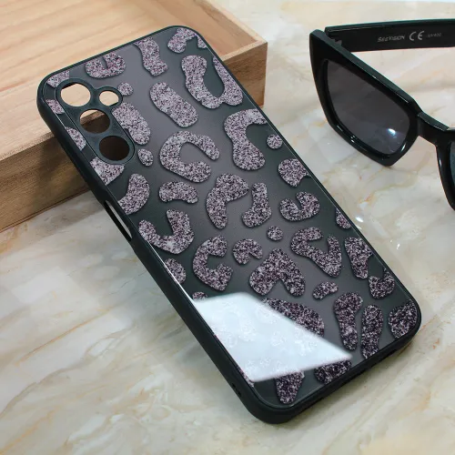 Futrola - maska Shiny glass za Samsung A245 Galaxy A24 4G crna.