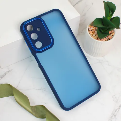 Futrola - maska Shining Camera za Samsung A256 Galaxy A25 5G plava.