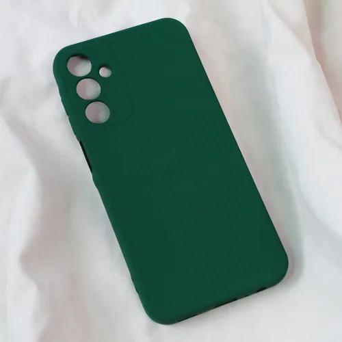Futrola - maska Teracell Soft Velvet za Samsung A156 Galaxy A15 5G tamno zelena.